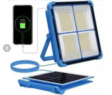 پرژکتور خورشیدی 200 وات مدل YK-918 همراه 6 باطری قابل تعویض و پنل متعغیر با 5 متر کابل