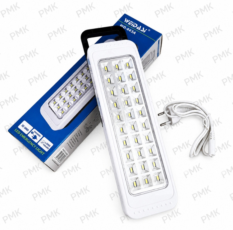 چراغ اضطراری ویداسی WD-823A با 30 لامپ LED