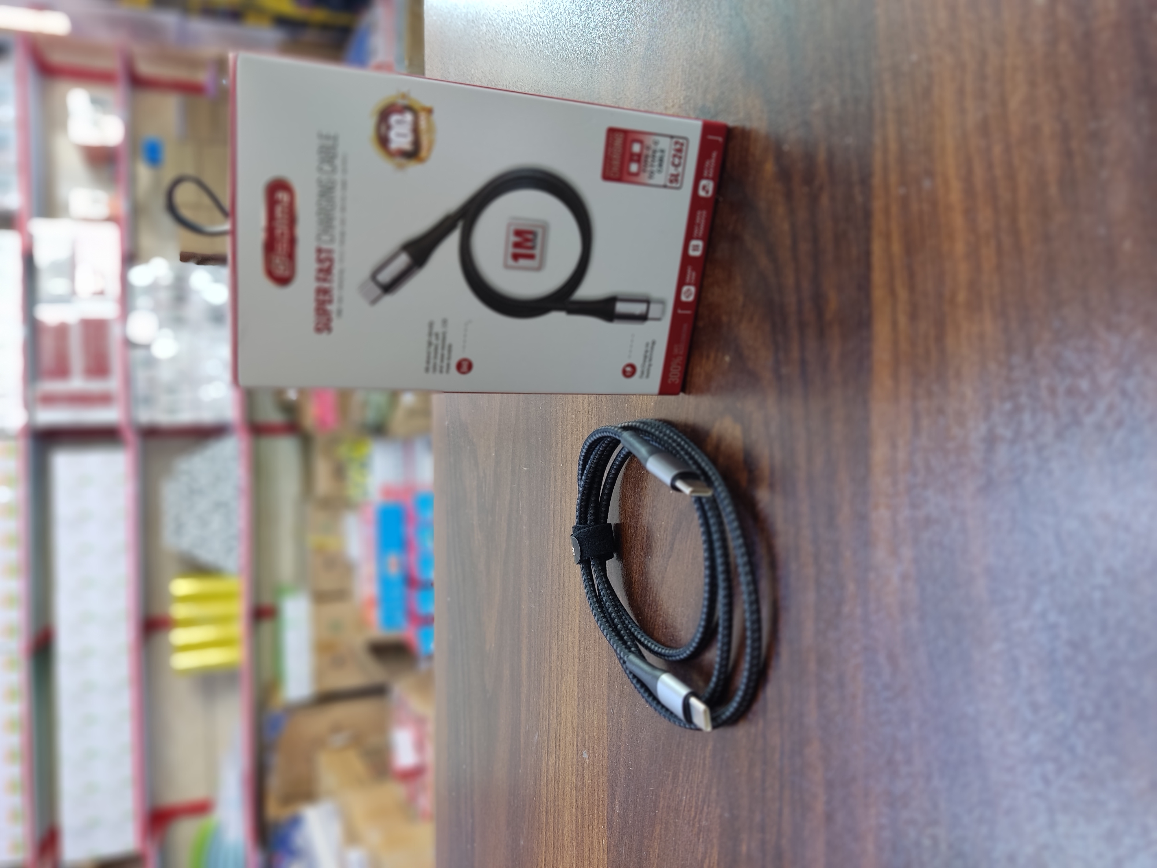 کابل ۱ متری شارژ سریع دو سر Tye-C برند سولما